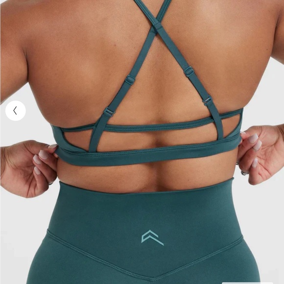 Oner Active Teal Timeless Strappy Bralette - Picture 2 of 4
